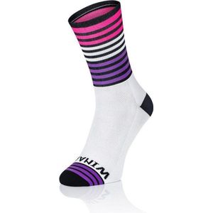 Winaar Fietssokken Zomer Unisex Zwart Multikleur - WINAAR BLACK OMG3 label-36-38