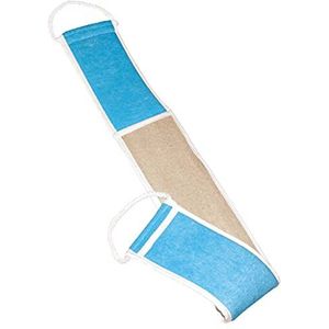 York Beauty rugscrubber, blauw, klein