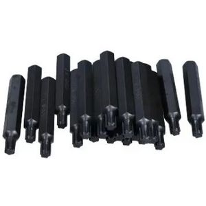 Rooks Bit 10 mm  Ribe M7 x 75 mm, 20 Stuks