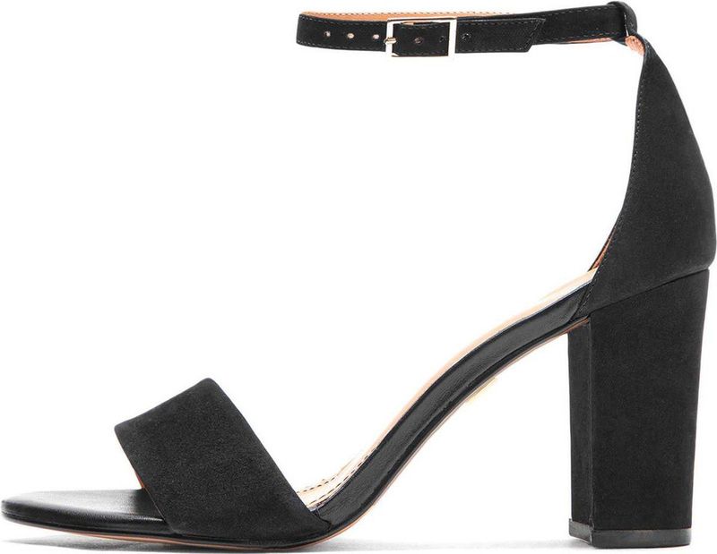 Kazar - Dames Sandalen - Zwart - Nubuck