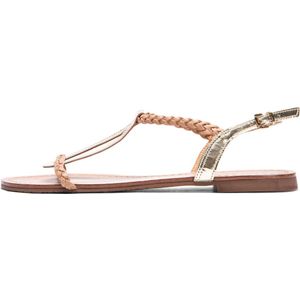 Kazar - Dames Gouden Sandalen - Leer