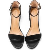Kazar - Dames Sandalen - Zwart - Suède