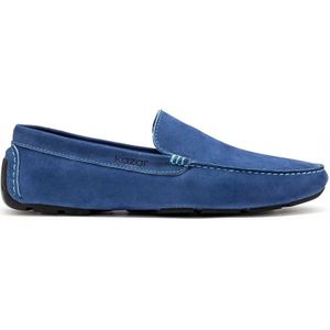 Kazar - Mocassins - Blauw - Nubuck