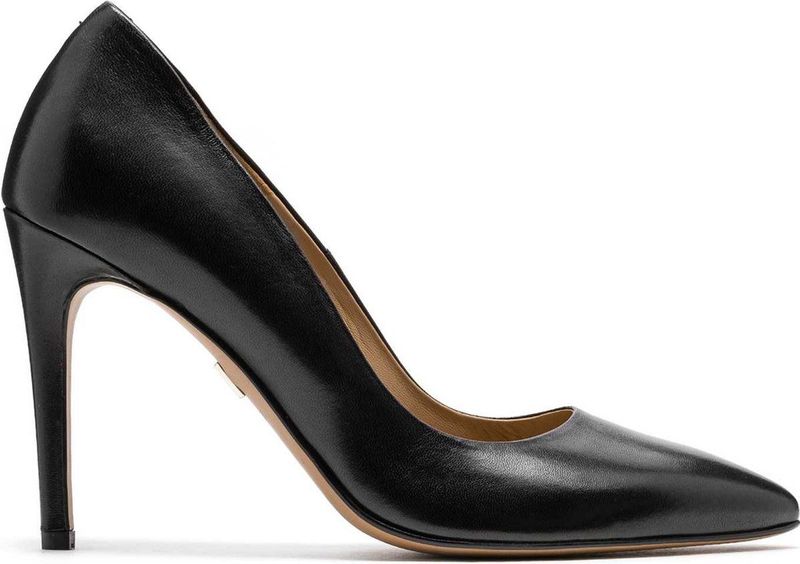 Kazar - Pumps - Zwart - Hoogwaardig Graanleer