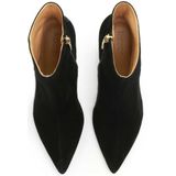 Kazar - Knielaarzen - Zwart - Leer