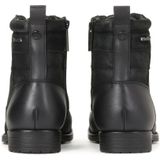 Kazar - Enkellaarsjes - Zwart - Leer