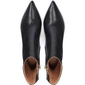 Kazar - Enkellaarsjes - Zwart - Stiletto - Glad Leer