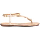 Kazar - Gezondheidsslippers - Goud - Leer