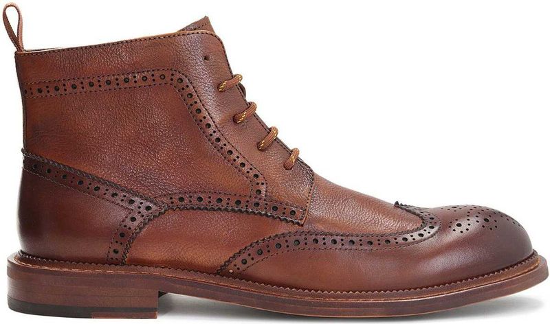 Kazar - Bruine Laarzen - Leer - Casual Stijl