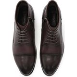 Kazar - Bruine Laarzen - Leer - Casual Stijl - Hoogwaardig Graanleer