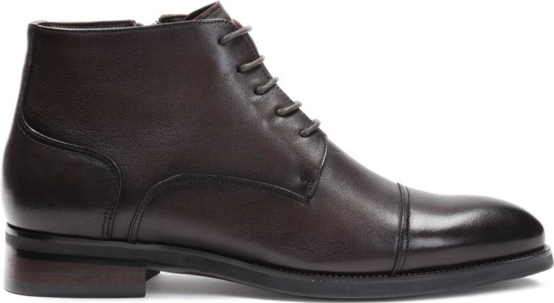 Kazar - Bruine Laarzen - Leer - Casual Stijl - Hoogwaardig Graanleer