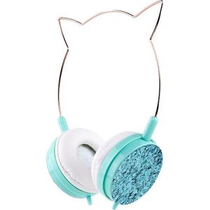 Partner Tele.com koptelefoon koptelefoon nagłowne CAT EAR model YLFS-22 Jack 3,5mm blauw