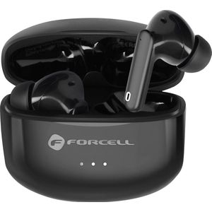 Forcell TWS-FCL-BK, duur 8 uur (ANC, 8 h, Draadloze), Koptelefoon, Zwart