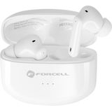 Forcell TWS-FCL-BK, duur 8 uur (ANC, 8 h, Bedraad), Koptelefoon, Wit