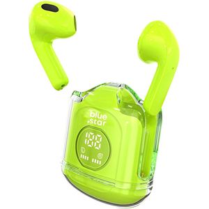Blue Star - Transparency Fi22 - Koptelefoon - Groen - Draadloos