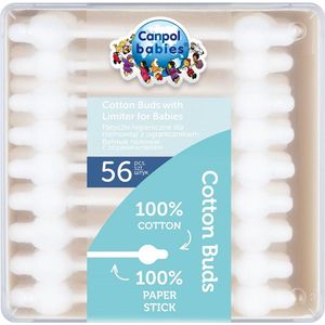 Canpol Babies - Hygiene - Wattenstaafjes - 56 St - Katoen
