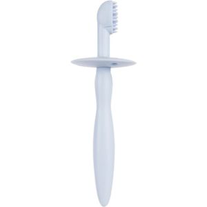 Canpol babies Hygiene siliconen tandenborstel 0m+ Blue 1 st