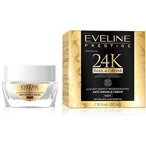 Eveline 24K Snail & Caviar crème na nacht