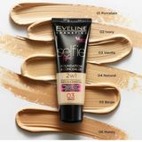 Eveline Cosmetics - Selfie Time - Hydrating Concealer & Foundation - No 04 Natural - 30 ml