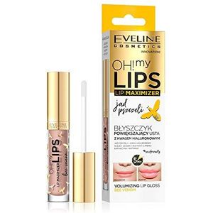 Eveline Cosmetics OH! my LIPS Lip Maximizer Lipgloss voor meer Volume met Bijengif 4,5 ml