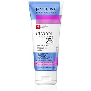 Eveline Cosmetics Glycol Therapy 2% Enzymatische Olie Scrub, 100 ml