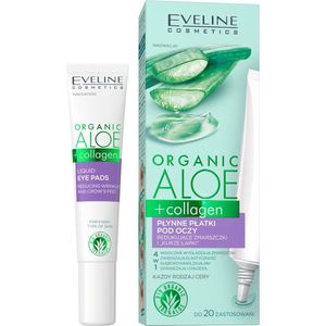 Eveline Cosmetics - Organic Aloe+Collagen - Ooggel - 20 ml - Veganistisch