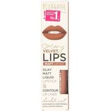 Eveline Cosmetics - OH! my LIPS Velvet Lippen Set - Choco Truffle - 1 St
