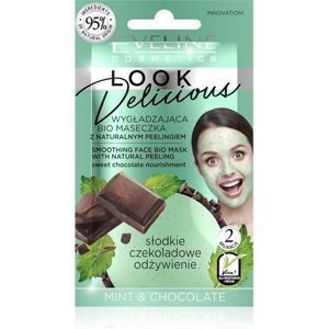 Eveline Cosmetics - Look Delicious - Hydraterend Egaliserend Masker - Mint & Chocolade - 10 ml