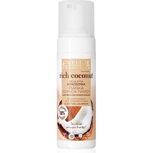 Eveline Cosmetics Rich Coconut Milde Reinigingsschuim met Probiotica 150 ml