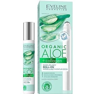 Biologische Aloë + Collageen hydraterende oogcontour roll-on 15ml
