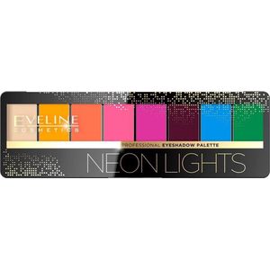 Eveline Cosmetics - Neon Lights - Oogschaduw Palette - 9,6 gr - Voor Vrouwen