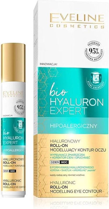 Eveline Cosmetics - Bio Hyaluron 3x Retinol System - Oogcrème - 15 ml
