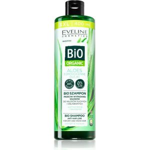 Eveline Cosmetics Bio Organic Natural Aloe Vera Shampoo tegen Haaruitval  met Aloe Vera 400 ml