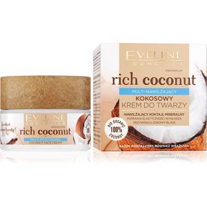 Eveline - Rich Coconut - Gezichtscrème - 50 ml - Multihydraterend