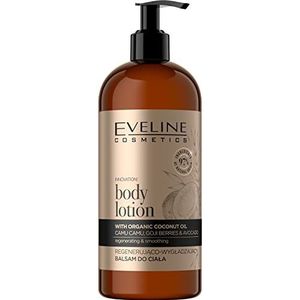 Eveline Cosmetics Organic Gold Regenererende en gladmakende lichaamslotion, 500 ml
