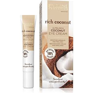Eveline Cosmetics Rich Coconut Herstellende Oogcrème met Probiotica 20 ml