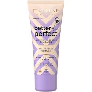 Eveline Cosmetics Better than Perfect Dekkende Make-up met Hydraterende Werking Tint 02 Light Vanilla Warm 30 ml