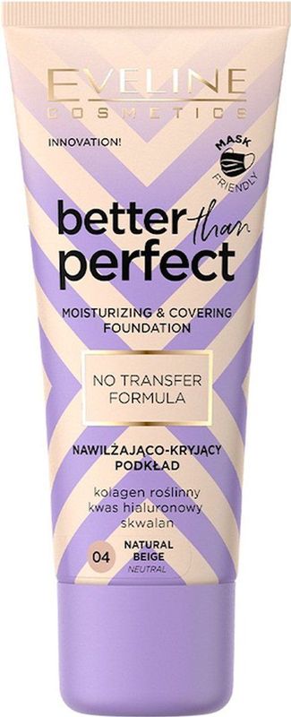 Eveline Cosmetics - Better than Perfect - Foundation - Tint 04 Natural Beige - 30 ml