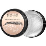 Eveline Cosmetics - Brow & Go! - Wenkbrauwstylingzeep - 25 gr - Veganistisch