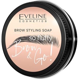 Eveline Cosmetics Brow & Go! wenkbrauwstylingzeep voor Wenkbrauwen 25 gr