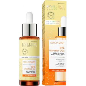 Eveline Cosmetics - Serum Shot - Gezichtsserum - 30 ml - Vitamine C
