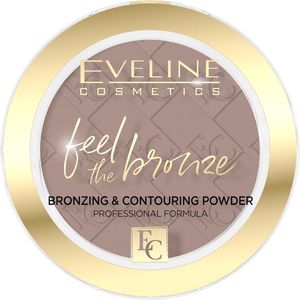 Eveline Cosmetics Feel The Bronze bronzing poeder en contourpoeder Tint 01 Milky Way 4 gr
