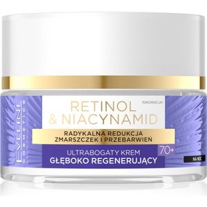 Eveline Cosmetics Retinol & Niacynamid Diepe Herstellende Nachtcreme 70+ 50 ml