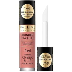 Wonder Match - Velour Cheek&Lip Blush en Liquid Lipstick - 4,5ml - Veganistisch