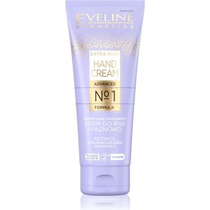 Eveline Cosmetics Extra Rich No 1. Intensief Herstellend Crème voor handen en nagels 75 ml