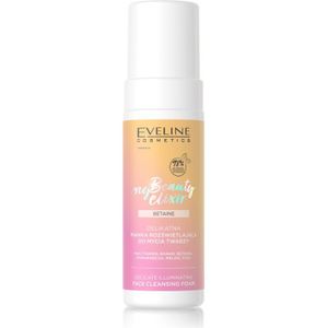 Eveline Cosmetics My Beauty Elixir Peach Matt Verhelderende Reinigingsschuim voor Droge en Gevoelige Huid 150 ml