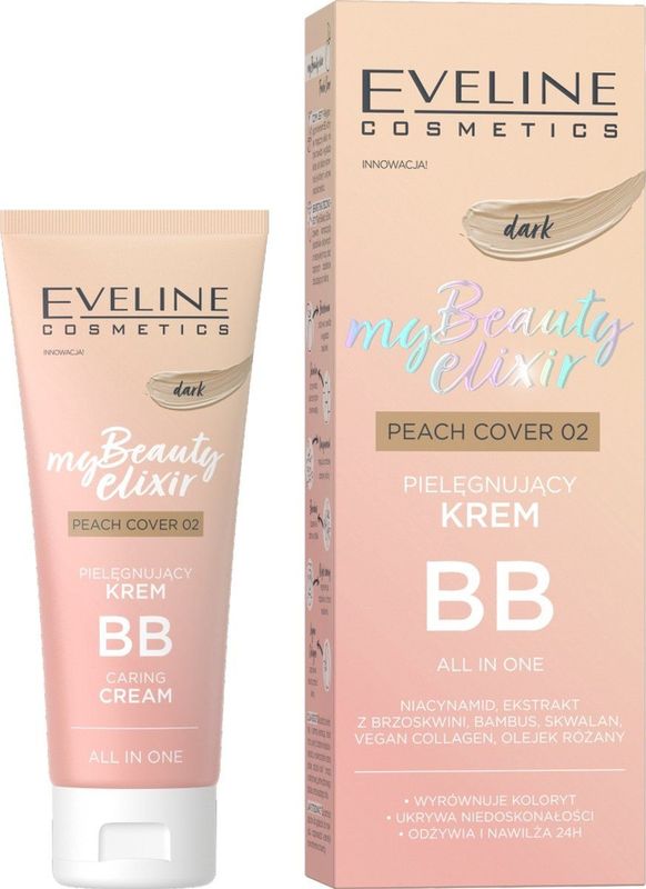 Eveline - My Beauty Elixir - BB Crème - Donker - Vegan - 30 ml