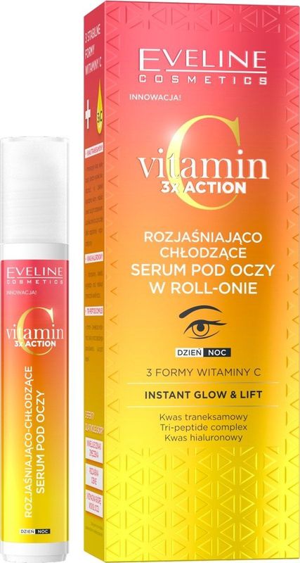 Eveline Cosmetics - Vitamin C 3x Action - Oogserum - 15 ml
