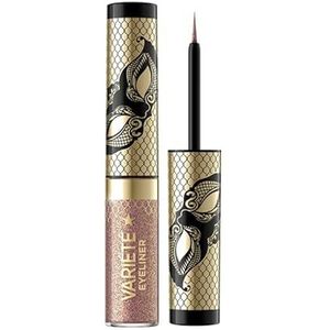 Eveline Cosmetics - Variété - Glitter-Eyeliner - Waterdicht - 24 uur houdbaar - Sneldrogende Formule