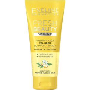 Fresh Beauty verhelderende gel-crème face wash met vitamine C 150ml